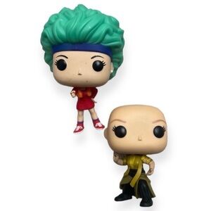 Funko Pop Dragon Ballz and Doctor Strange Figures